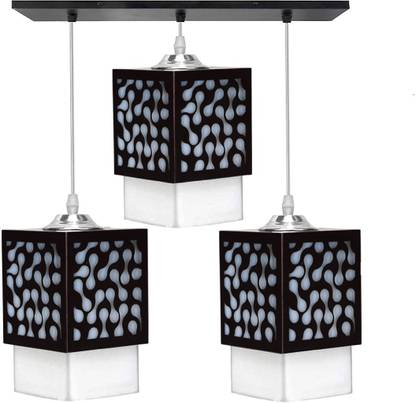 Kiyan traders KIYAN TRADERS Hanging Thali Pendant Light With Modern Elegance Stand for Home Ceiling Light Ceiling Lamp