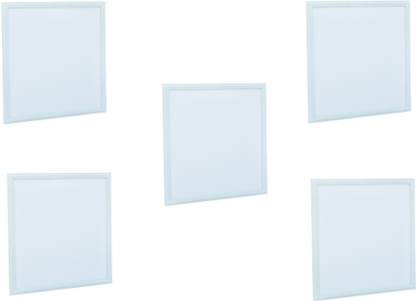 D'Mak 30 Watt White Led (1 foot x 1 foot) Square Conceal Light (Pack of 05) Recessed Ceiling Light Ceiling Lamp