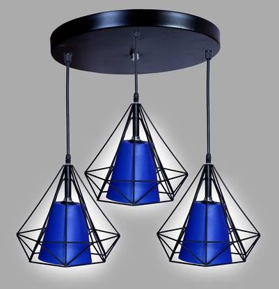 GENREE Diamond Shape Unique and Decorative Cluster Hanging Light Pendant Light for Ceiling to Decor Pendant Lamp Ceiling Lamp