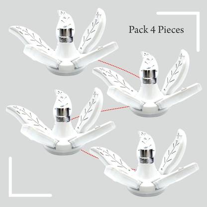 Pick Ur Needs Foldable Ceiling LED Blade Light Fan Bulb Adjustable Angle Pendant Lamp Ceiling Lamp
