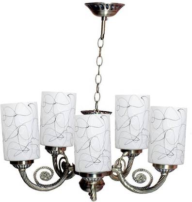 VAGalleryKing Decorative Color Full Glass New Design Jhumar Flush Mount Chandelier Ceiling Light Chandelier Ceiling Lamp