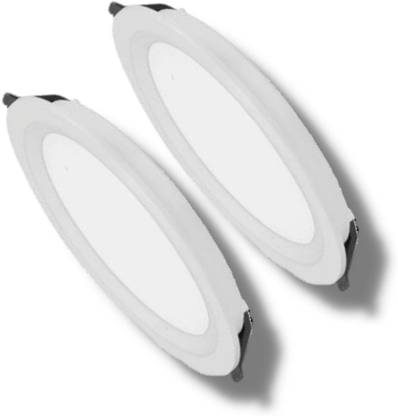 Panasonic LED PANEL LIGHT PC ROUND 3W 6500K (Pack of 2) Recessed Ceiling Light Ceiling Lamp