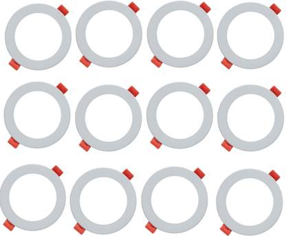MNLight Moonlight 7w Down light pack of BD-12 ( white ) Recessed Ceiling Lamp