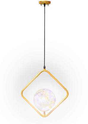 priya light Modern Creative Square Glass Lampshade Hanging Lamp Gold Metal Material Pendant Pendant Lamp Ceiling Lamp