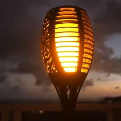 OTSLights Solar LED Fire Mashal Wall Light Decorative Modern Lamp(Warm) Ceiling Light Ceiling Lamp