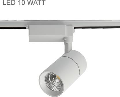 Hylum LED 10 Watts Warm White Ceiling Spot Light/Focus Light/ Flexibly Rotatable Light Track Lights Ceiling Lamp