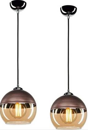 MSM Celling Light For Home, Café, Rastaurant Chandelier Ceiling Lamp(Pack of 2) Chandelier Ceiling Lamp