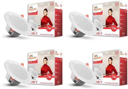 MURPHY 7W Led Down Light (Cool White ) - Pack Of 4 Ceiling Light Ceiling Lamp