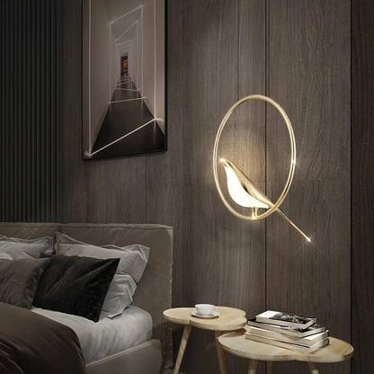 Blissbells Modern Simple Bird Chandelier Creative Magpie Pendant Lamp Ceiling Lamp