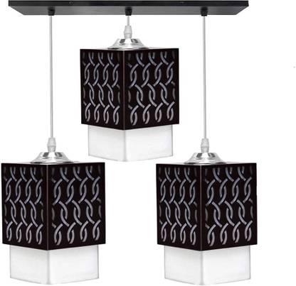 Kiyan traders KIYAN TRADERS Hanging Thali Pendant Light With Modern Elegance Stand for Home Ceiling Light Ceiling Lamp