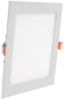 GALAXY 12 watt LED Square Slim Panel Light False Ceiling POP DownLight Indoor Light pack of 1 Recessed Ceiling Lamp