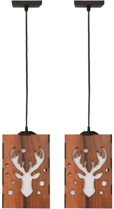 Gojeeva The Swamp Deer Wooden Hanging Lamp suitable for for your perfect home Pendant Lamp Ceiling Lamp