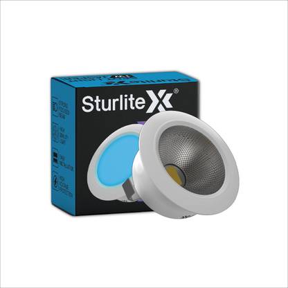 Sturlite Jasper 1 W LED Spotlight| Blue Light Color - (Pack of 1) Recessed Ceiling Lamp