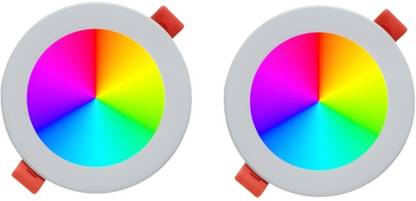 MNLight 9 watt Down Light 3 -1 mini indora multi color pack of 2 Ceiling Light Ceiling Lamp