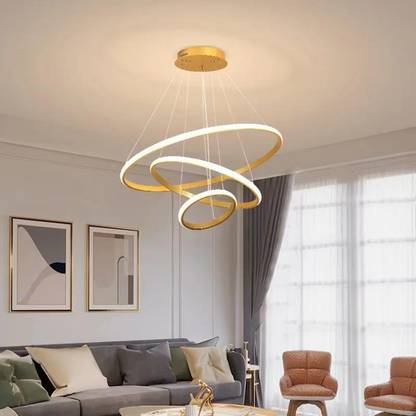 Blissbells 3 Ring Light LED Hanging Chandelier Ceiling Lamp
