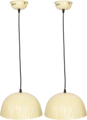 BENE Ruse Hanging Light MS 26 cm, Pack of 2 Pc Pendant Lamp Ceiling Lamp