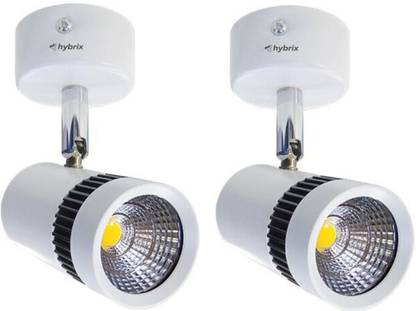 Hybrix LED Wall Track light (9 WATT) Surface Spot Light, Optical COB, Warm White Light, Track Light Ceiling Lamp