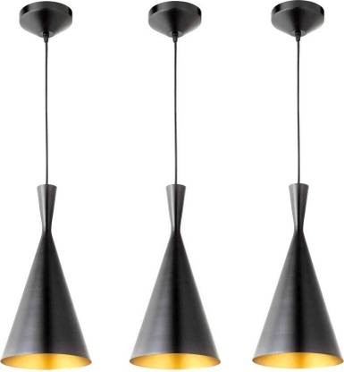 R S TRADERS LIGHTINGS 3PCS SINGLE KON SHAPE CEILING LAMP Pendant Lamp Ceiling Lamp