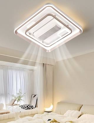 Shri Mahal Antiques Ceiling Fan with LED Lighting | Remote Control | Ceiling Light Ceiling Lamp
