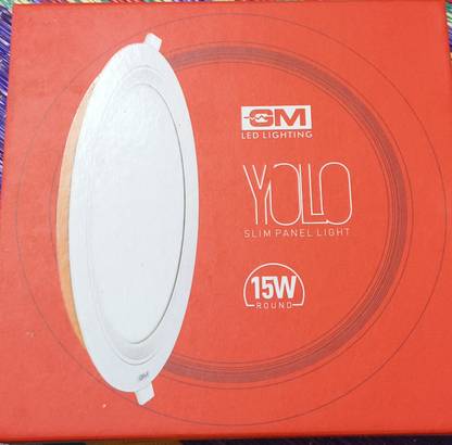 GM 15W LED PANEL LIGHT YOLO ROUND Ceiling Light Ceiling Lamp