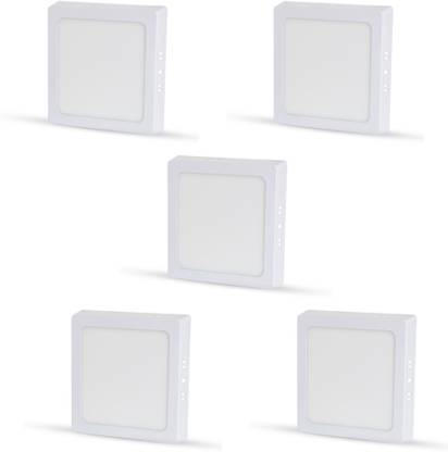 D'Mak D'Mak 8 Watt Square LED Surface Panel Light Ceiling Light Ceiling Lamp