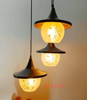 KrefihR 12W LED Worm White Frost Big Doom Big Cap Ceiling Lamp Chandelier Ceiling Lamp