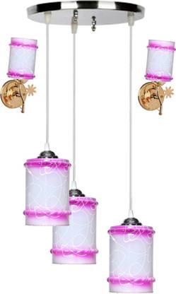 आद्या CEILING LAMP WITH CLASSY SET OF 2 WALL LAMPS पेंडेंट  सीलिंग लैंप