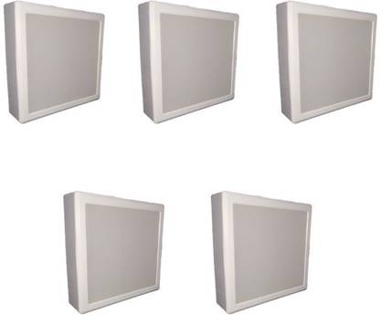 Swift Lite LED Light 15W - Surface Square Panel Light - Warm White(WW - 15W SSPL)Pk-5 Recessed Ceiling Lamp