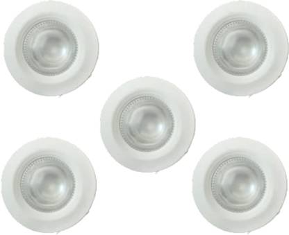 MX Glow Spot LED Light for Ceiling, 1-Watt Panel Light (Pack of 5) Ceiling Light Ceiling Lamp