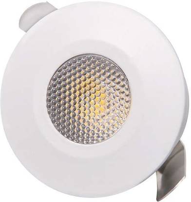 PHILIPS Astra Spot 2-watt LED Spotlight for Display Cutout:35mm Cool Day Light,Pack of 3 Ceiling Light Ceiling Lamp