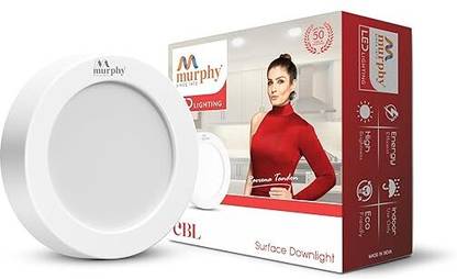 MURPHY LED 5W CBL Surface down light (Warm White , Pack of 1) Ceiling Light Ceiling Lamp