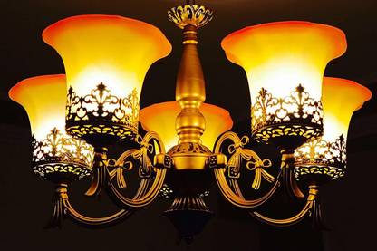 VA.GalleryKing Function Decorative Flush Mount Jhumar Chandelier Ceiling Lamp