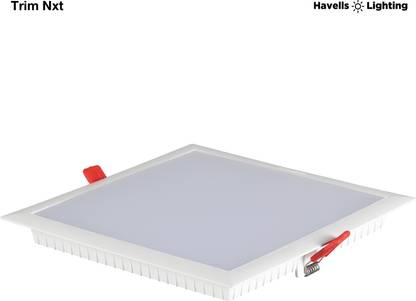 HAVELLS Trim NXT 15W LED Sqaure 6000K Downlighter Ceiling Light Ceiling Lamp