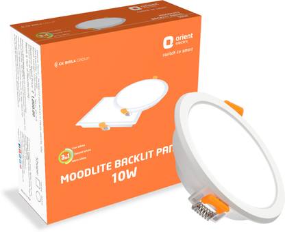 Orient Electric Moodlight Recess Panel 10W 3CCT, Color Changing Recessed Ceiling Lamp
