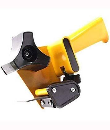 Dfix Single Sided Manual Hand Operated Tape Dispenser with 2 inch PVC Transparent Tape Roll (Manual)
