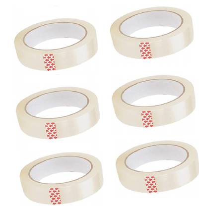 Dfix SINGLE SIDE HANDHELD Transparent Packaging Cello Tape (Manual)