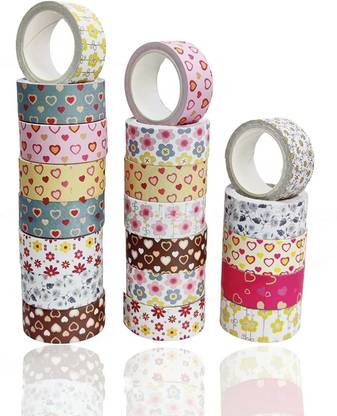 JAPSI Decorative Designer Tape (Set of 10) Manual tape (Manual)