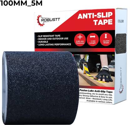 Robustt AntiSlip with PET Material, Adhesive Tape 100MMx5M. handheld ANTI-SKID-TAPE (Manual)