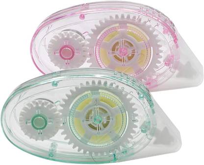 greencom Japan Dots Scrapbook Tape Glue Roller Runner, Glue Tape Double Sided Glue Tape Roller, Scrapbook Supplies for Adults, Photo Tape (Automatic)