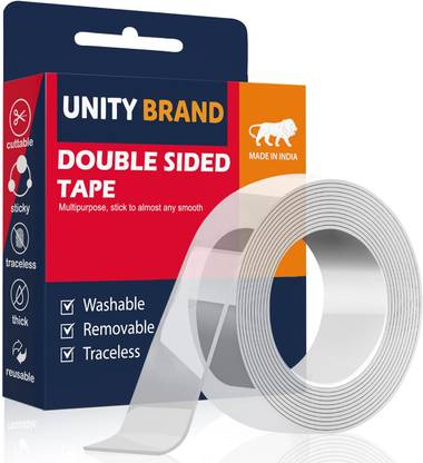 UB UNITY BRAND Double Sided Multipurpose Double Sided Tape Heavy Duty Double Sided (Manual)