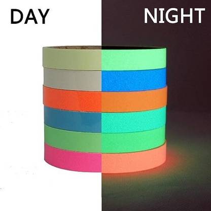 Bellveen Luminous Tape Sticker, High Brightness Glowing Removable Waterproof tape Handheld roll (Manual)