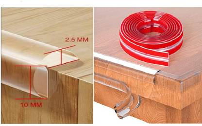 viyagenterprise 2-Meter Silicon Edge Protector, Baby Proofing(2meter)