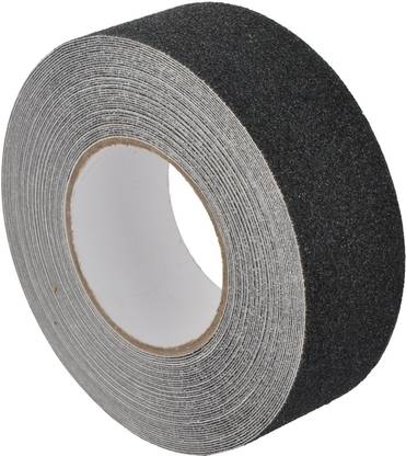 Bapna Heavy Duty Anti Slip Tape 50 mm x 18 m for Indoor & Outdoor, Heavy Duty Non-Slip Grip Tape for Stairs, Pack of 5 Rolls (Manual)
