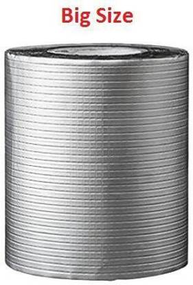 KEYA ENTERPRISE Aluminium Butyl Rubber External Foil Tape Suitable for Roof Leak, surface Crack, Window Sill Gap, Boat Sealing, Tank Leak SELF ADHESIVE TAPE (Manual)