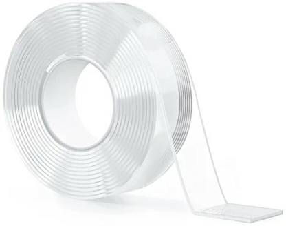 ROOTS Multipurpose Double-sided Nano Grip Tape Roll Waterproof, Traceless and Reusable (Manual)