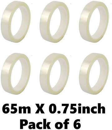 Creative Mart Apex Cello Tape (Single Sided) - (65m x 0.75inch) (Manual)