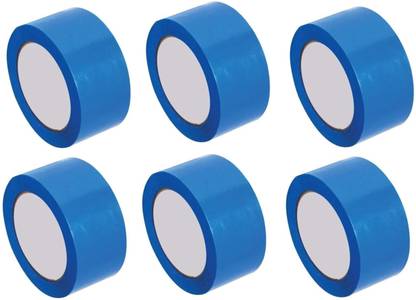 HOMIBOSS single sided Packaging cello tape blue 6 pcs (Manual)