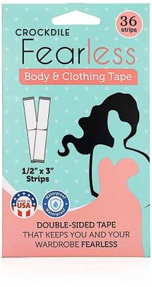 crockdile Strong Hold Clothing Tape - Enjoy Unrestricted Movement All Day Strength Invisible Dress Tape for women | Gentle to stick | Fashion tape (Manual)