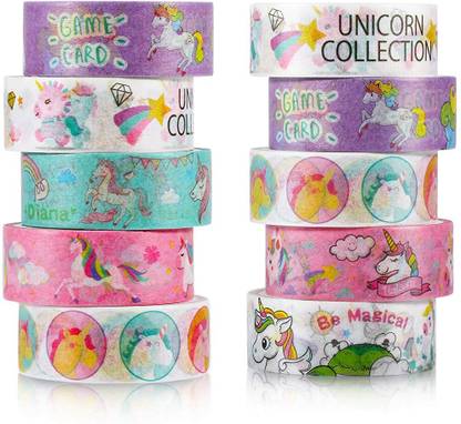 Zorbes 8 cm Self Adhesive Paper Stickers Removable Sticker