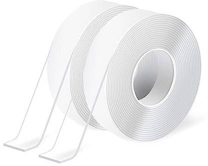 CrowdClicks ® 3 Meter Double Sided Silicone Nano Tape Adhesive Tape Handheld (Manual)